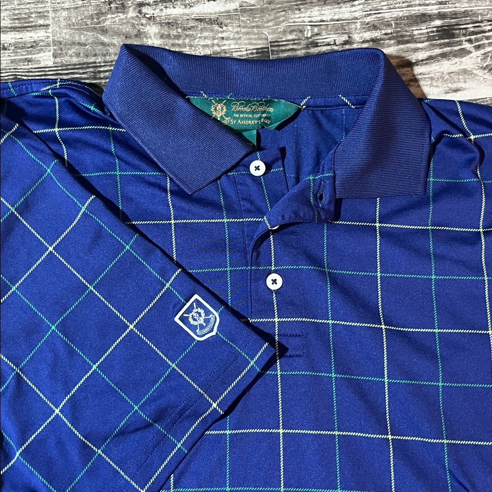 Brooks Brothers St Andrew’s Links Golf Polo